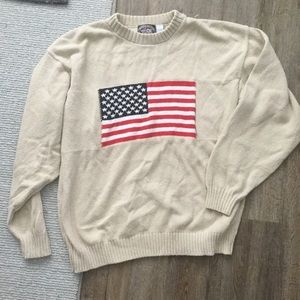 American flag sweater